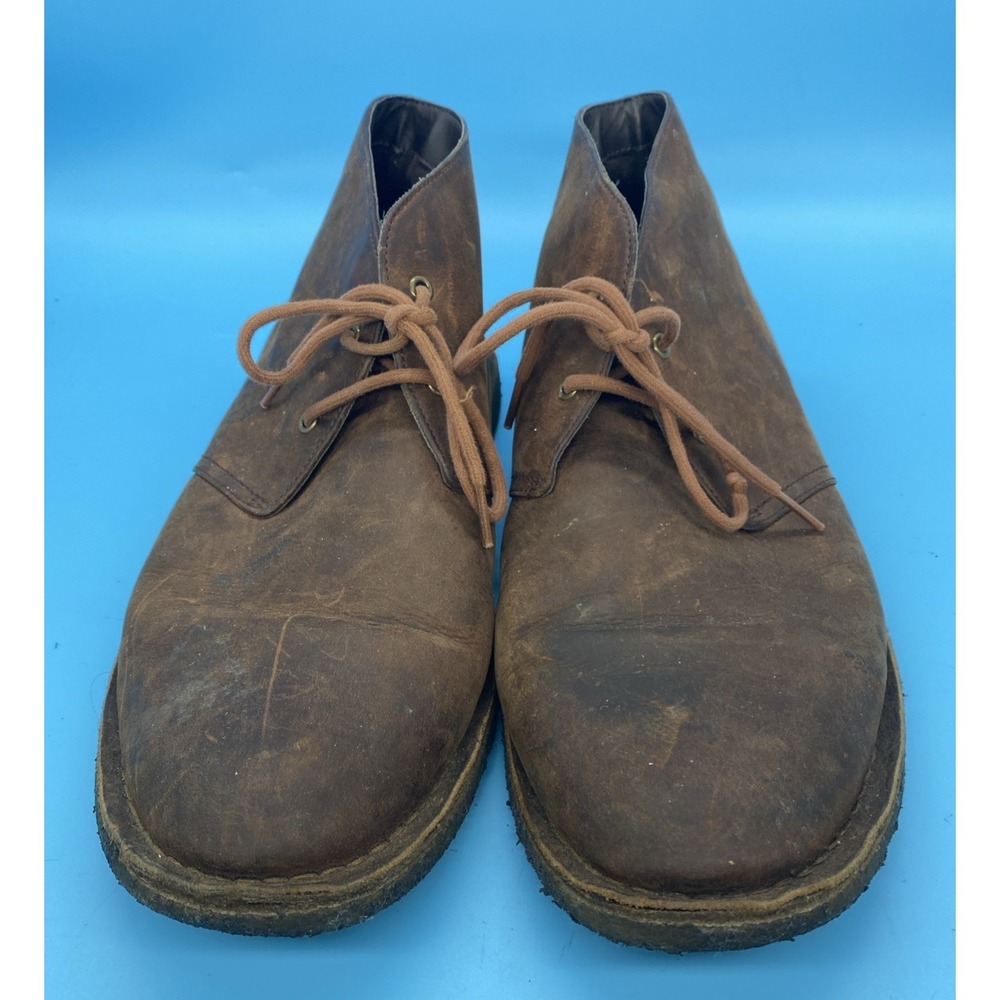 UGG Men's Brown ENERG Boots Lace Up Oiled Leather Size 12
